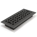 Accord AMFRPWM410 Floor Register with Marquis Design, 4-Inch x 10-Inch(Duct Opening Measurements), C