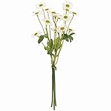 MAGIQ 東京堂 上質な 造花 マトリカリアバンドル (3本入り) WHITE FM009693