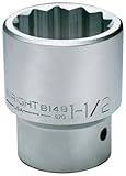 Wright Tool 8156 1-3/4-Inch with 1-Inch Drive 12 Point Standard Socket [並行輸入品]