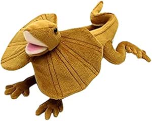 Amazon エリマキトカゲ ぬいぐるみ 25cm ぬいぐるみ おもちゃ