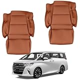 Glealcco 新型 アルファード/ヴェルファイア40系 に適合 アクセサリー 2列目シートカバー カーシートカバー シートプロテクター 専用カスタム パーツ 内装 (ブラック)