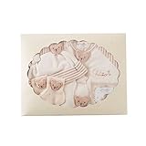 Amorosa mamma 天使の糸&妖精の森 オーガニックコットン兼用ドレスのセット(クマモチーフ)