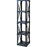 スリムラック4D [W36 x D36 x H153cm] 家具 収納家具 オープンシェルフ・ラック