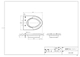 TOTO 補高便座(30mm)普通サイズ パステルアイボリー EWC450R