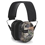 GSM Outdoors GWP-XPMQMO Walkers Game Ear Ultimate Power Muff Quads with Adjustable Frequency Tuning/