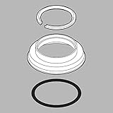 Delta Faucet RP26146 Innovations Handle Base Snap Ring Gasket, Chrome [並行輸入品]