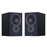 Mission LX-2 MKII ブックシェルフスピーカー スピーカーシステム HIFI 2ウェイ 2台1組 (LX-2 MKII, ブラック)