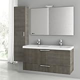 Nameeks ans129 ACF 47 "壁マウントVanity Set with木製キャビネット、セラミック上部Wi、 ACF ANS129-637509931438
