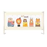 マ・チョン ガードレール ベッドガードレールベビーセーフティベゼル、ベビー子供保護フェンス (色 : イエロー いえろ゜, サイズ さいず : L-180cm)