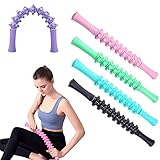 【RE:VOLTAGE】 筋膜ローラー スティック マッサージローラー スティック 筋膜リリース ローラー コロコロ セルライト マッサージ 筋肉ほぐし （ライトグリーン）