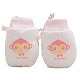 WMHJPかきむしり防止用手袋 0～2歳ベビー用　動物柄　可愛い