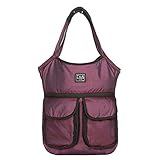 （セブンエイエム　アンファン）7AM ENFANT Barcelona Bag マザーズバッグ Metalic Plum