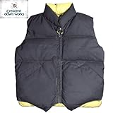 【CRESCENT DOWN WORKS】Kids Down Vest -60/40 Cloth- 【クレセント・ダウン・ワークス】キッズ ダウン ベスト -60/40クロス- ★BLACK 3(95