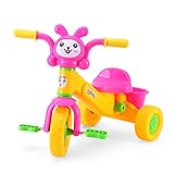 1-3歳のプラスチック黄色の自転車シンプルな屋内屋外の子供の三輪車ミニバイク