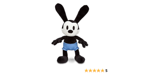 Amazon Us Disney Storeよりoswald The Lucky Rabbit Plush オズワルド ザ ラッキー ラビット ぬいぐるみ 10 5インチ 約27cm ぬいぐるみ おもちゃ