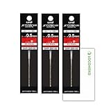 ジェットストリームプライム 替芯 0.5mm SXR-200-05 (黒1/赤1/青1) ＋ ロコネコ試筆カード