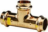 Viega 16248 ProPress G Copper Tee with 1/2-Inch P x P x P, 100-Pack by Viega