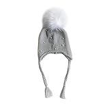 niceeshop HAT ベビー・ガールズ カラー: グレイ
