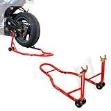 eight24hoursオートバイスポーツスタンドバイクレッドリアスタンドスイングアームLift Auto Bike Shop新しい
