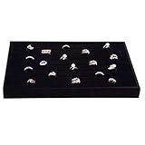 収納ボックスネックレスリングボックスフランネルジュエリーボックスディスプレイスタンドの装飾