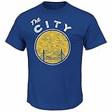 NBA メンズ ユーズド加工ポストアップTシャツ ブルー
