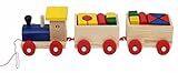 ADCRAS （アドクラス） おもちゃ 汽車 トレイン 木製 パズル 積み木 玩具 幼児 知育 教育 (Bタイプ)
