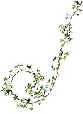 ポピー 観葉植物の造花 ホーランドアイビーガーランド GL-4893P 全長:90cm