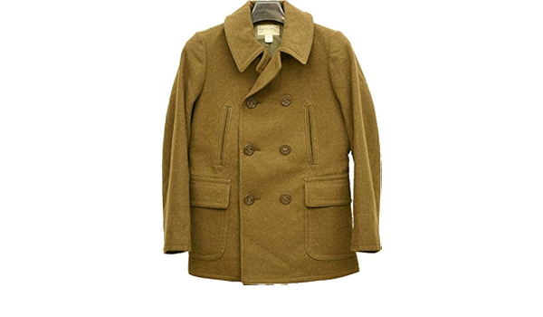 petrol pea coat
