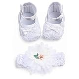 Sylvamorning 蝶結び　ベビーシューズ 子供靴 赤ちゃん靴 幼児スリッパ ベビー靴 柔らかい　滑り止め キッズサンダル キッズシューズ ベビーシューズ ガールズシューズ　ヘアアクセサリー 髪