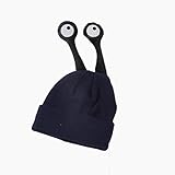 かわいすぎる帽子　 ニット帽 　キッズ こども 男女兼用 子供 帽子おもしろいデザイン帽子 (ブルー)