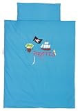 Taftan Pirates Duvet Cover Set 100 x 135cm for Cot (Blue) by Taftan