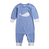 Hzjundasi New Knitted コットンKids 赤ちゃん Romper ジャンプスーツ Long Sleeve アウトフィット Clothes