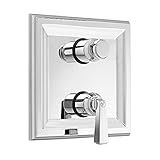American Standard T555.740.002 Town Square Two Handle Thermostat Trim Kit with Separate Volume Contr