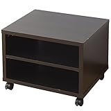 山善(YAMAZEN) キューブラック 幅50 ダークブラウン CCR-1X1T(DBR)