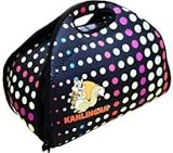 Kanlingan、大InsulatedレディースLunchバッグwith Multi Colored Dot