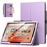 Fire HD10 ケース 第13世代-2023年発売/Fire HD10 & HD10 Plus ケース 第11世代-2021年発売 TiMOVO fire hd10 タブレットカバー 第13世代/第11世代 10.1インチ fire hd10Plus タブレットカバー 第11世代 PUレザー スタンドケース オートスリープ 手帳型 マグネット内蔵 衝撃吸収 全面保護 軽量 軽量 ローズゴールド