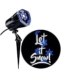 Gemmy Industries LGT Show LWN投影、Let It Snow