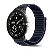[SeGinn] Google Pixel Watch 4/3 45mm 交換バンド ベルクロデザイン ナイロン製 ピクセルウォッチ4 45mm 交換ベルト 柔らかい 弾力性 肌にやさしい 柔らかく快適 マジックテープ 軽量 Google Pixel Watch 4/3 45MM 用替えベルト ブルー