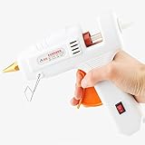 Liebeye グルーガン 20W - 105W 温度調節可能 高温タイプ ホットメルトガン デントリペア用品 DIY クラフト作成工具 耐久性 工業用 熱電 加熱ツール 80w 11MM溶融グルース