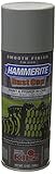 Hammerite Rust Cap Smooth Enamel Finish, 12 oz Aerosol Can, 18 sq-ft/gal, Gray [並行輸入品]