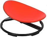 Kids Swivel Chair, Sensory Spinning Chair, Body Balance Physical Therapy Equipment, Autism Swivel Chair, Montessori Carousel Spinning Toy Chair - 360° Sit and Spin (Red)