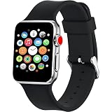 藤本電業 Apple Watch 41/40/38 シリコンバンド 【リッチブラック】