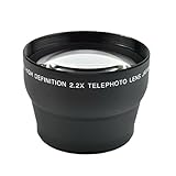 Lovoski キャノンDSLRカメラに対応　58mm 　2.2倍　望遠テレコンバーターレンズ...