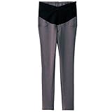 アビックス アルゴヴィア お腹らくちん裏起毛ストレッチレギンスパンツ M チャコール カルゼ 355283