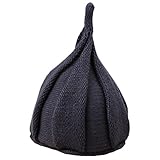 ファッション冬のベビーキッズ暖かい帽子かぎ針編みの幼児の快適な帽子の最高の贈り物 - ディープグレーキャップ