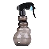 2色 空の美容スプレーボトル 美容院のボトル 水の補充スプレーミストボトル 霧吹き(卡其色)