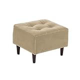 ミニソファー 1人掛け キッズソファ オットマン 布張り Gulliver ot V-1017 ベージュ