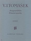 トマーシェク: ピアノ作品選集/原典版/ヘンレ社/ピアノ・ソロ