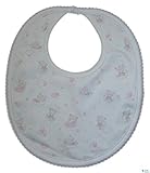 Kissy Kissy baby-girls乳児Sweet Dream Bears印刷bib-with with pink-oneサイズ カラー: ホワイト