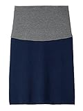 Angeliebe エンジェリーベ マタニティ スカート ミラノリブ タイトスカート 産前 産後 対応 妊婦服 通勤 S ～ M ネイビー 21341 21341201
